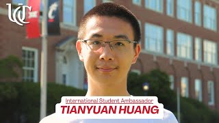 Welcome Tianyuan  New International Student Ambassador [upl. by Hube230]