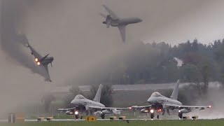 Eurofighter Typhoon SCRAMBLE INTERCEPT amp DOGFIGHT Demo [upl. by Melburn163]