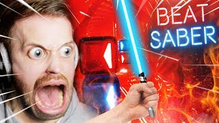 BEAT SABER but i beat my saber too hard [upl. by Adnilahs]