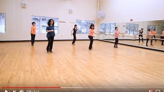 Cheri Cheri Lady  Line Dance Dance amp Teach in English amp Chinese [upl. by Aderf507]