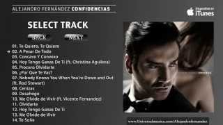 Alejandro Fernandez  Confidencias Album Preview [upl. by Anan82]