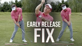 Stop Hitting Fat Thin and Topped Shots with this Simple Golf Swing Fix [upl. by Narrad]