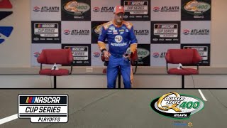 2024 Quaker State 400 Winner Press Conference  Joey Logano [upl. by Asiole]