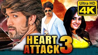 Heart Attack 3 4K Ultra HD Hindi Dubbed Movie  हार्ट अटैक 3 Lucky  Yash Ramya Sharan [upl. by Kirbie]