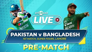 Cricbuzz Live AsiaCup  Bangladesh opt to bat first vs Pakistan in Super 4 clash [upl. by Nela]