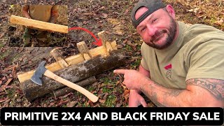 Corporals Corner MidWeek Video 27 Making Primitive Lumber From The Landscape [upl. by Castor79]