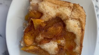 Peach cobbler  cobbler recipe  peach cobbler recipe [upl. by Ynahteb]