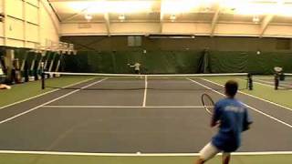 Nate Jacobson  College Tennis Recruiting Video [upl. by Vic]