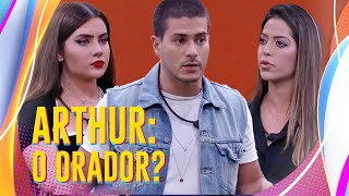 ARTHUR AGUIAR NO JOGO DA DISCÓRDIA TRETAS COM JADE PICON LAÍS E RODRIGO MUSSI  BBB 22 [upl. by Notrub]