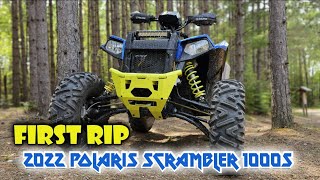 First Rip Polaris Scrambler 1000s Limited Edition [upl. by Eadie352]