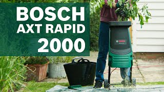 Biotrituratore Bosch DIY AXT Rapid 2000 0600853501 [upl. by Dix382]