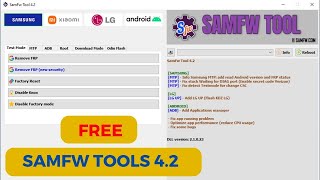 Samfirm Tool new Update  how to download Samfw tool FreeSamFW FRP Tools Latest Update Free [upl. by Alfons]