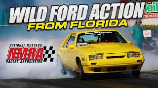 Ford Drag Racing NMRA Florida Spring Break Shootout  Coyote Stock BigFoot Swap Meet Moto X [upl. by Acnaib715]