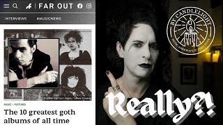 The Best Goth Albums Of All Time [upl. by Charil]