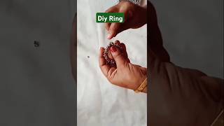 Diy Ring😱 youtubeshort diyringviralcraft uniqueampeadycrafteraditi manjuwaykar [upl. by Ahmar]