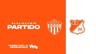 Junior vs Millonarios 🔴 EN VIVO  Liga BetPlay 2024 1  Cuadrangulares  Fecha 1 [upl. by Gonyea765]