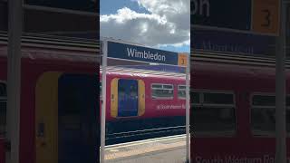 This is a District Line Train To Upminster The Next Station is Wimbledon Park [upl. by Arehsat60]