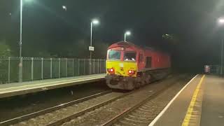 Quick night time spotting session at Llanharan with Northern belle RHTT and 800008 [upl. by Wane]