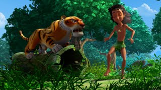 Jungle Book 2 Cartoon for kids English Story  Sharekhan Den Mega Episode  Mowgli Adventure [upl. by Dimmick246]