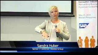 Sandra Huber  Senior IT Director Adidas Group [upl. by Keslie]