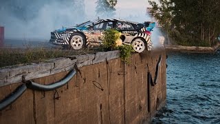 HOONIGAN Ken Blocks GYMKHANA NINE Raw Industrial Playground [upl. by Nnayrrehs]