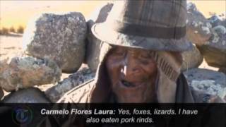 Worlds oldest man claim for 123yearold Bolivian herder [upl. by Maximo337]