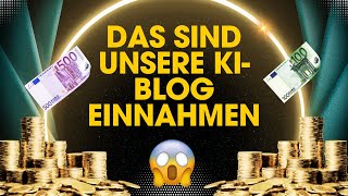 10 Monate Blogging amp Rekordzahlen So viel bringt mein KIBlog an Traffic und Einnahmen 📈 [upl. by Jahncke]