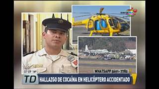 Hallazgos en helicóptero accidentado [upl. by Gardel]