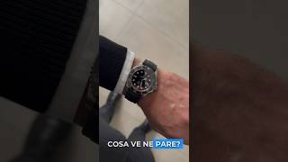 Ho sostituito il bracciale in acciaio del mio Rolex Submariner con un cinturino in gomma Vi piace [upl. by Orpah]