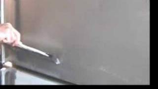 How to turn a white fridge into stainless steel [upl. by Gretal]