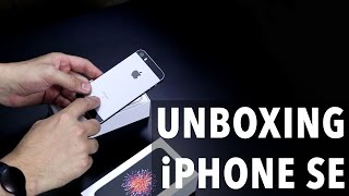 UNBOXING IPHONE SE [upl. by Suzie]