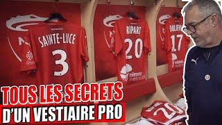 DANS LES COULISSES DUN VESTIAIRE DE LIGUE 1 AVEC LINTENDANT [upl. by Llyrat541]