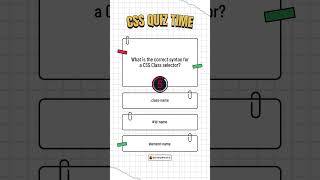 CSS Quiz  Super Easy Mode [upl. by Ahseikram]