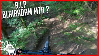 Storm Ravaged Blairadam MTB Fife MTB  Scotland MTB [upl. by Smada]