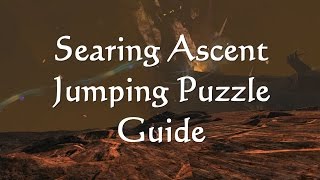 GW2 Searing Ascent Jumping Puzzle Guide [upl. by Dlorej]