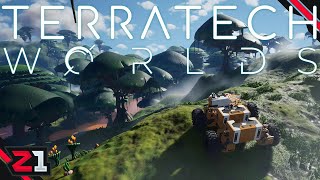 Exploring A NEW WORLD Fighting For Parts And Building A Base  Terratech Worlds E1 [upl. by Eigram]