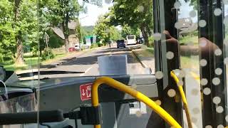 Mitfahrt im Schienenersatzverkehr  Bus von Overath nach Gummersbach  Dieringhausen am 23 6 2023 [upl. by Seldun]