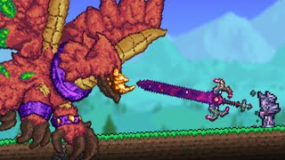 Yharon  Terraria Calamity Melee Death Mode 49 [upl. by Jasmine]