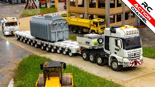 Best Scenes of RC Heavy Hauler RC Trucks amp Epic RC Construction  extra long rc truck action [upl. by Robina]