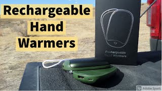 Rechargeable Hand Warmers from Amazon [upl. by Navert]