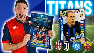 ⚽️🔵ADRENALYN XL TITANS 202324 IN EDICOLA  Unboxing STARTER PACK Panini [upl. by Suollecram]