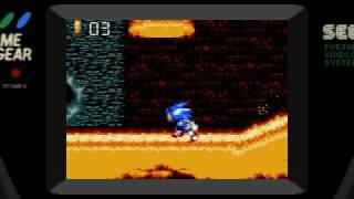 Sonic Blast Sega Game Gear Gameplay Part 2 Yellow Desert Zone [upl. by Walker801]