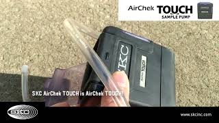 SKC AirChek TOUCH is also TOUGH [upl. by Vivyanne]