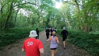 Banstead Woods parkrun 835  September 21st 2024 full [upl. by Ahsinal]