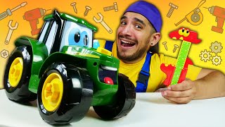 Los mejores juegos de arreglar carros ¡Oh se dañó Tractores infantiles en español [upl. by Debbra]