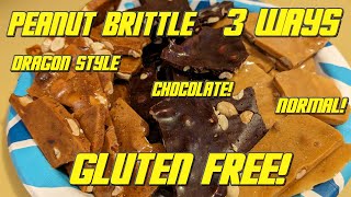 Peanut Brittle Candy 3 Ways Recipe [upl. by Kondon803]