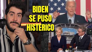 Biden empezo a GRITAR incoherencias en television en vivo [upl. by Markus969]