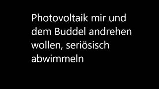 Photovoltaik und den EIGENEN NAMEN nicht sagen können oder wollen CallcenterCrusher [upl. by Ahtanaram]