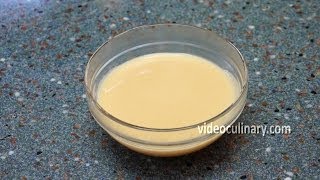 Homemade Condensed Milk Recipe  VideoCulinary [upl. by Atinot599]