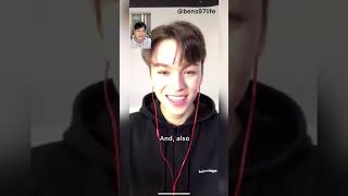 SEVENTEEN Vernon complimenting my name 💎 video call fansign [upl. by Ococ]